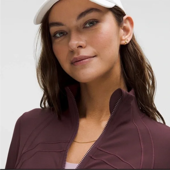 Lululemon Define Cropped Jacket Nulu Goodnight Plum 4 - Picture 4 of 11